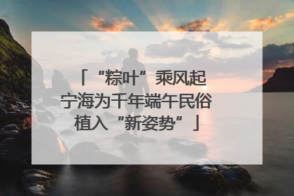“粽叶”乘风起 宁海为千年端午民俗植入“新姿势”