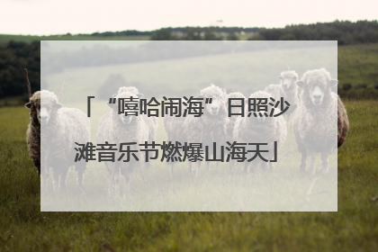 “嘻哈闹海”日照沙滩音乐节燃爆山海天