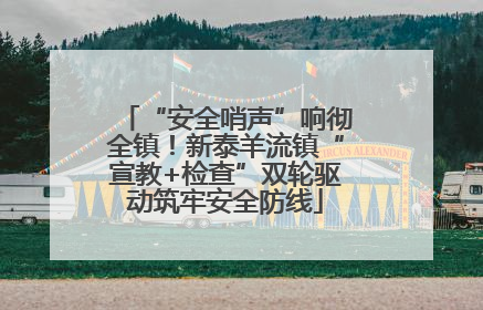 “安全哨声”响彻全镇！新泰羊流镇“宣教+检查”双轮驱动筑牢安全防线
