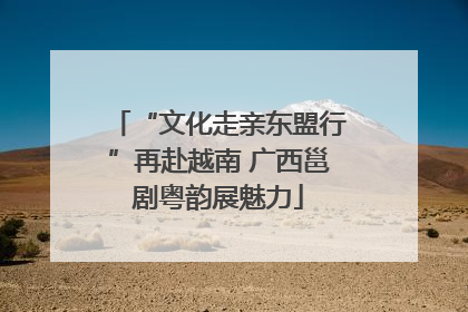 “文化走亲东盟行”再赴越南 广西邕剧粤韵展魅力
