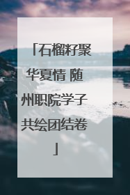石榴籽聚华夏情 随州职院学子共绘团结卷