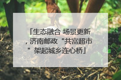 生态融合 场景更新，济南邮政“共富超市”架起城乡连心桥
