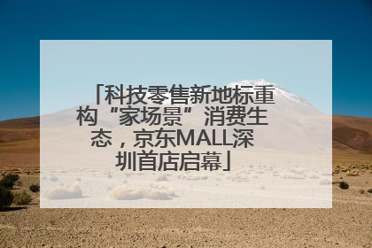 科技零售新地标重构“家场景”消费生态，京东MALL深圳首店启幕