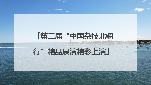 第二届“中国杂技北疆行”精品展演精彩上演