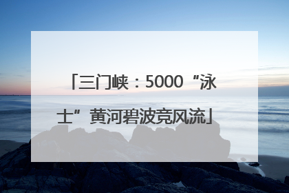 三门峡：5000“泳士”黄河碧波竞风流