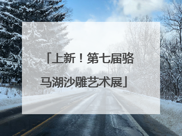 上新！第七届骆马湖沙雕艺术展