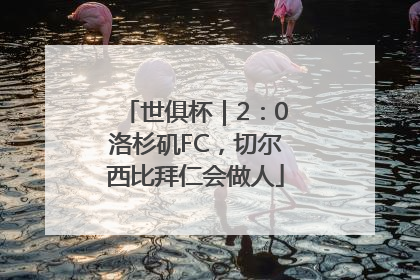 世俱杯｜2：0洛杉矶FC，切尔西比拜仁会做人