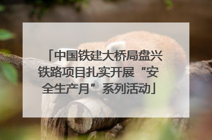 中国铁建大桥局盘兴铁路项目扎实开展“安全生产月”系列活动