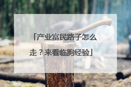 产业富民路子怎么走？来看临朐经验