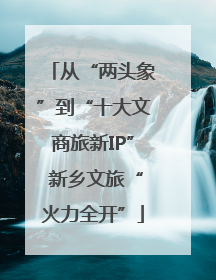 从“两头象”到“十大文商旅新IP” 新乡文旅“火力全开”