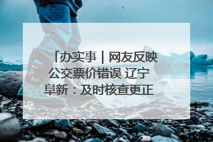 办实事｜网友反映公交票价错误 辽宁阜新：及时核查更正 加强实时巡检
