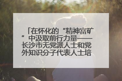 在怀化的“精神富矿”中汲取前行力量——长沙市无党派人士和党外知识分子代表人士培训班在怀化圆满举办