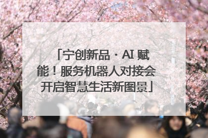 宁创新品・AI 赋能！服务机器人对接会开启智慧生活新图景