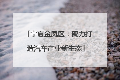 宁夏金凤区：聚力打造汽车产业新生态