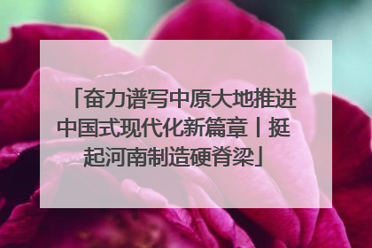 奋力谱写中原大地推进中国式现代化新篇章丨挺起河南制造硬脊梁