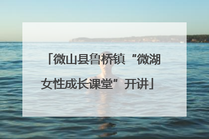 微山县鲁桥镇“微湖女性成长课堂”开讲