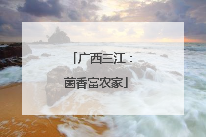 广西三江：菌香富农家