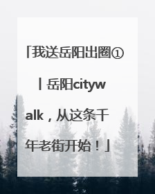 我送岳阳出圈①丨岳阳citywalk，从这条千年老街开始！
