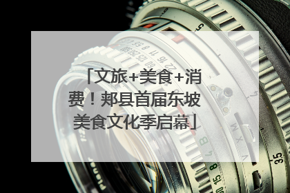 文旅+美食+消费！郏县首届东坡美食文化季启幕