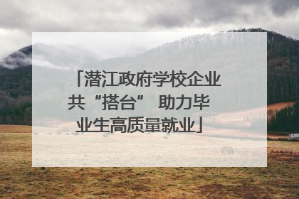 潜江政府学校企业共“搭台” 助力毕业生高质量就业