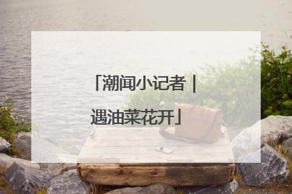 潮闻小记者｜遇油菜花开