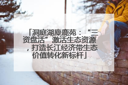 洞庭湖麋鹿苑：“三资盘活”激活生态资源，打造长江经济带生态价值转化新标杆