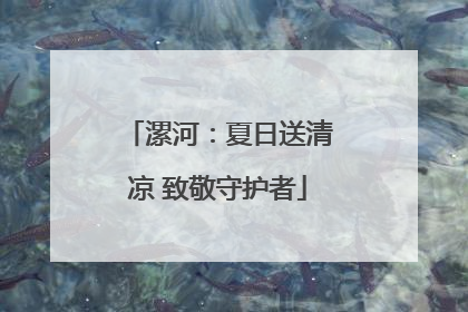 漯河：夏日送清凉 致敬守护者