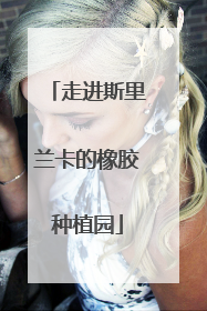 走进斯里兰卡的橡胶种植园