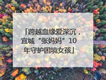 跨越血缘爱深沉，宜城“张妈妈”10年守护困境女孩