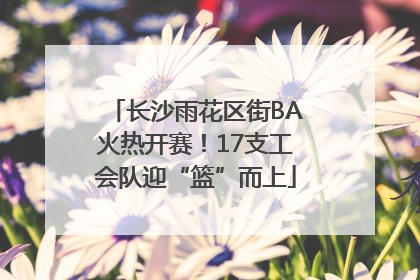 长沙雨花区街BA火热开赛！17支工会队迎“篮”而上