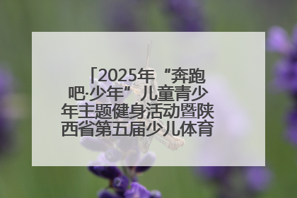 2025年“奔跑吧·少年”儿童青少年主题健身活动暨陕西省第五届少儿体育嘉年华活动启动