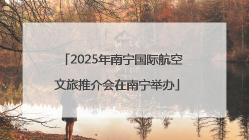 2025年南宁国际航空文旅推介会在南宁举办