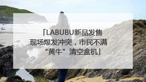 LABUBU新品发售现场爆发冲突，市民不满“黄牛”清空盒机